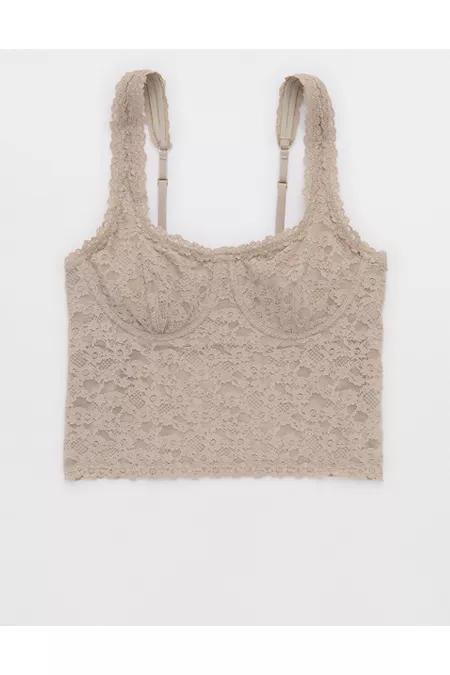 Show Off Vintage Lace Tank Top Women's Product Image