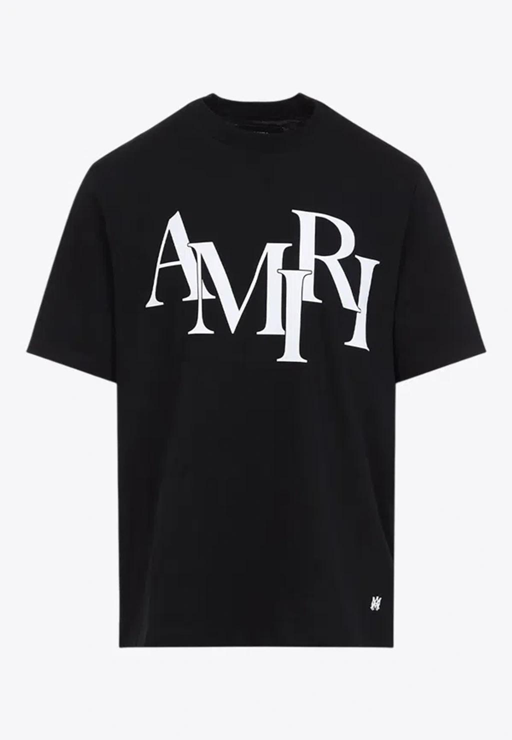 staggered-logo T-shirt Product Image