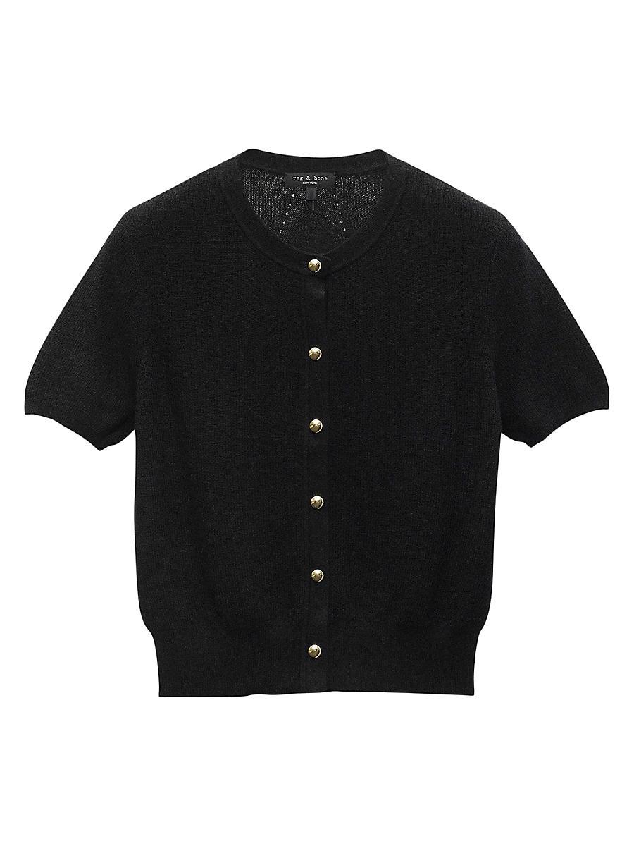 Womens Dina Cotton-Cashmere Blend Cardigan Product Image