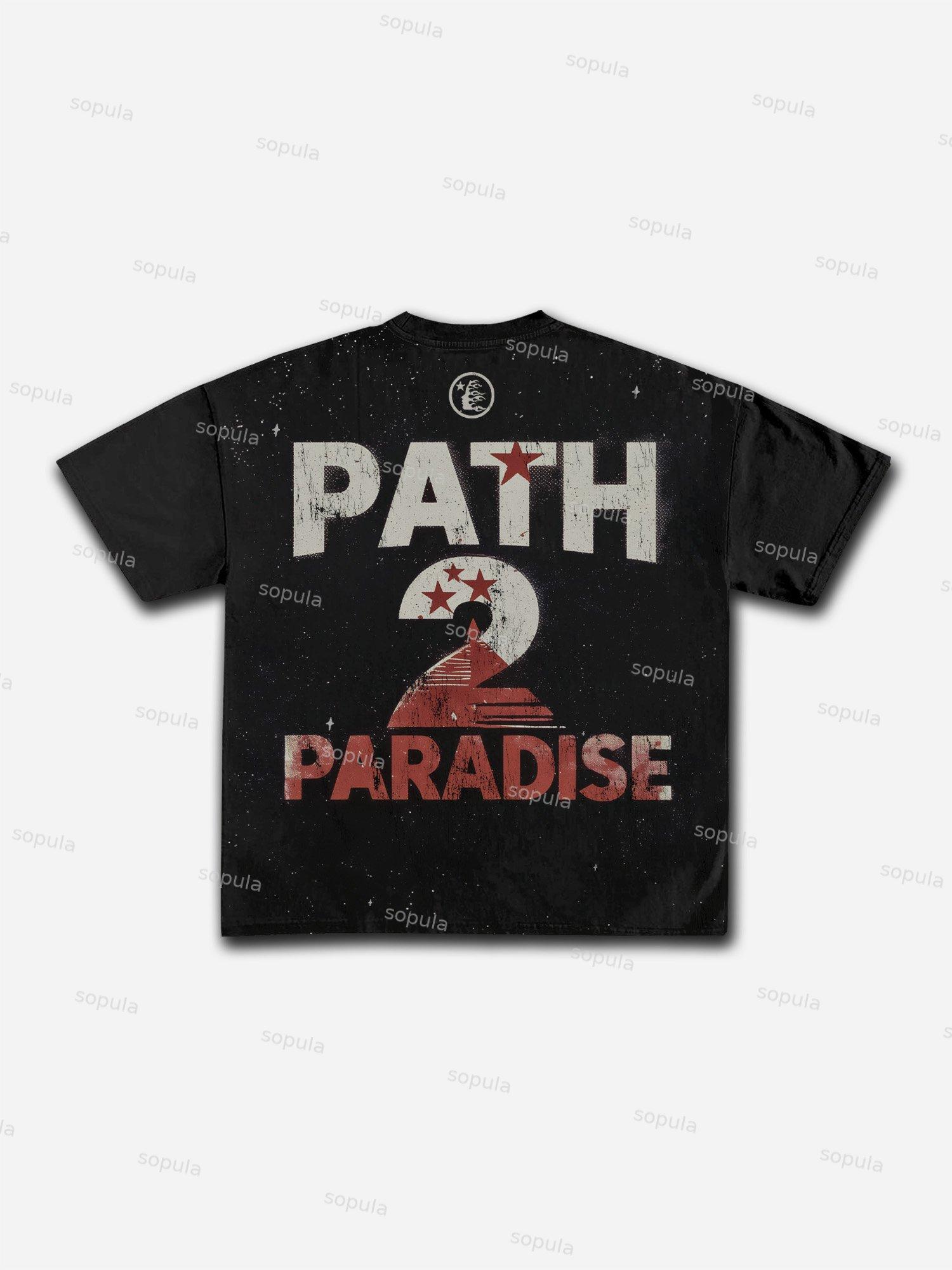 Killer Mask Printed Cotton T-shirt Product Image