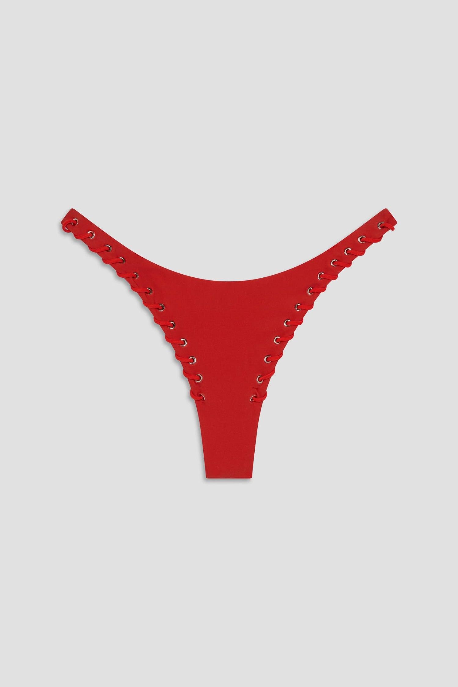RIO BIKINI BOTTOM - RED Product Image