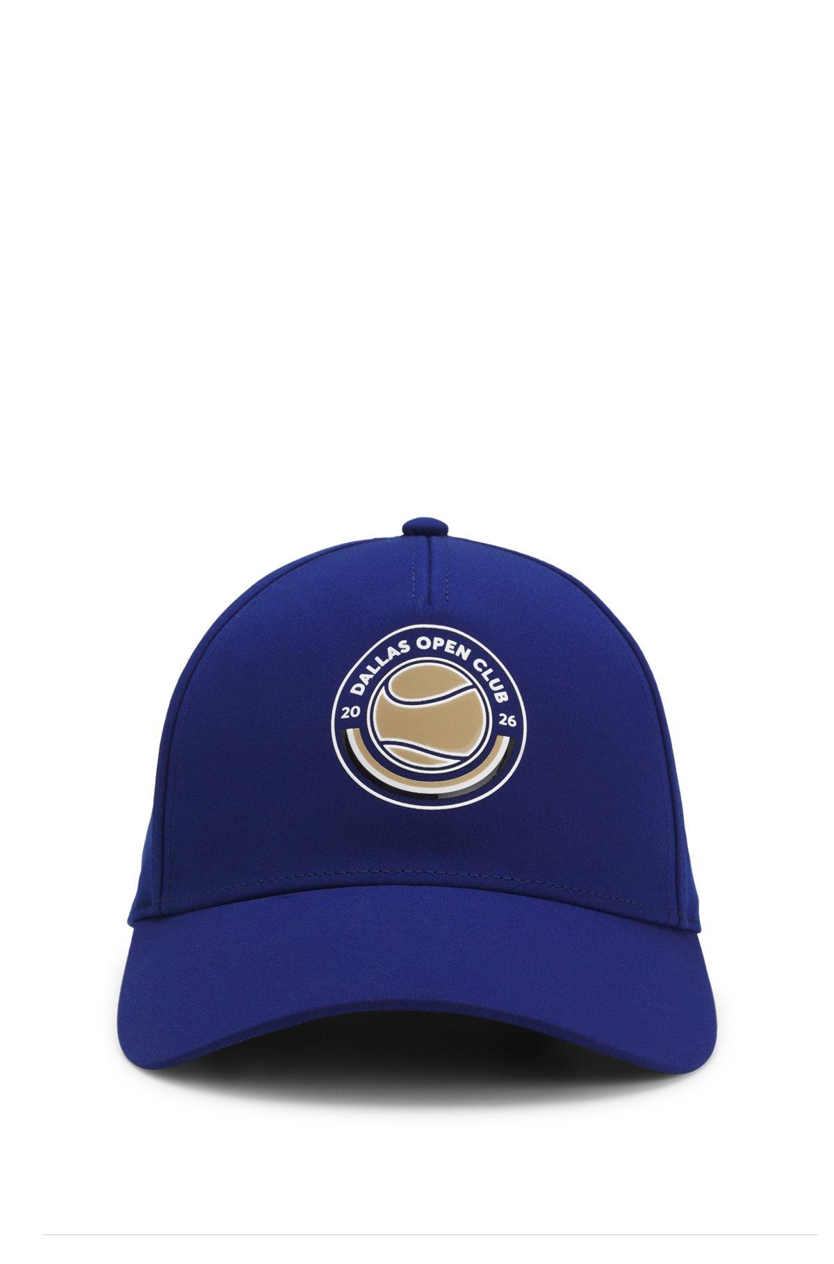 Five-panel cap with tennis artwork and logo Product Image