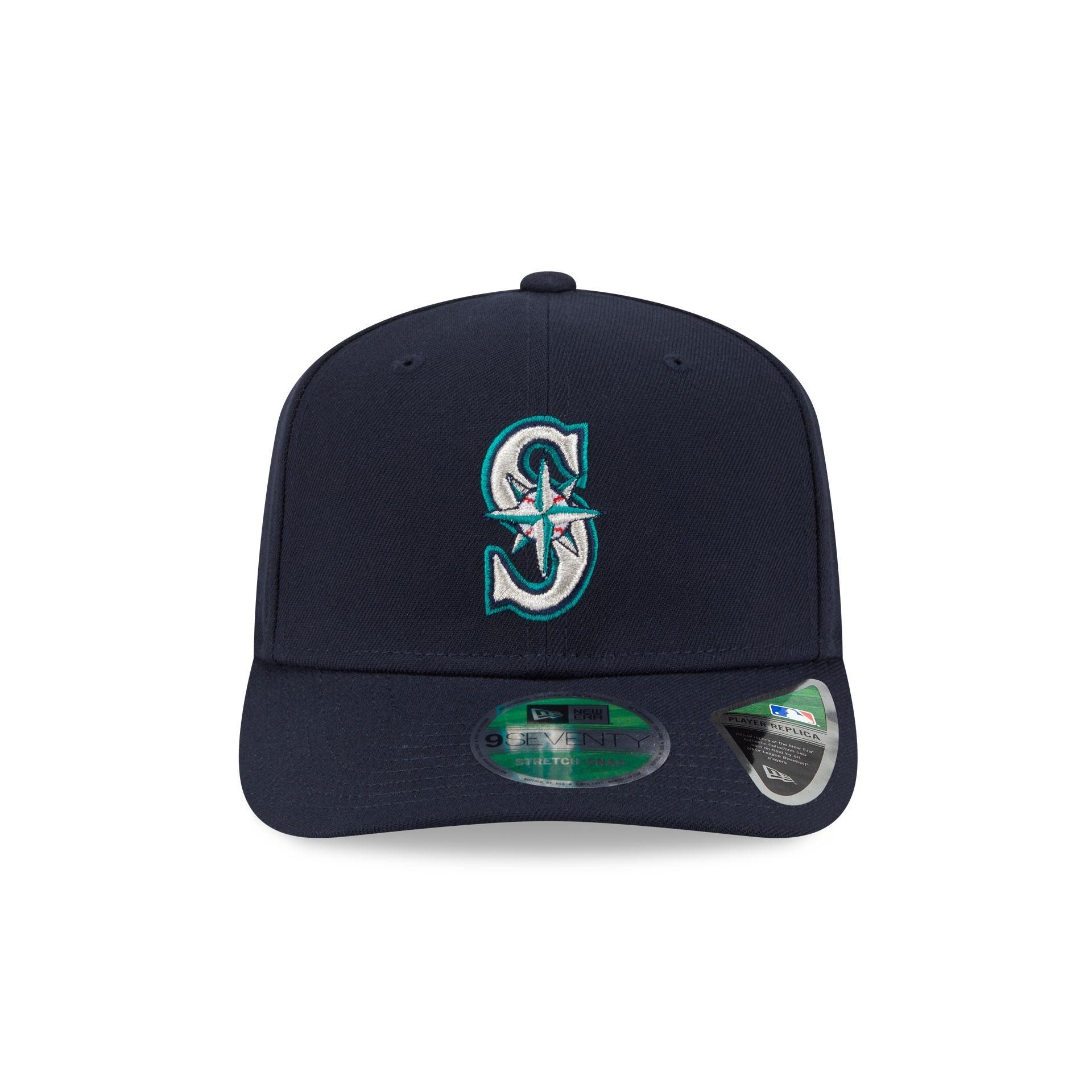Seattle Mariners Game Authentic Collection 9SEVENTY Stretch-Snap Hat Male Product Image