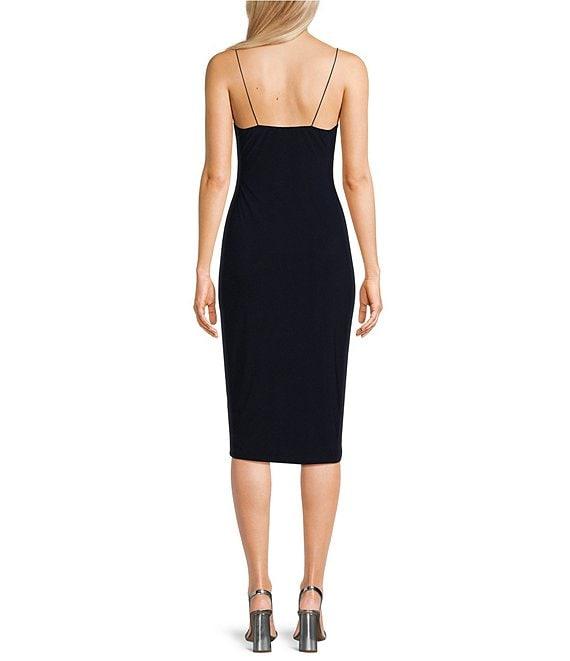 B. Darlin Cowl Neck Sleeveless Midi Dress Product Image