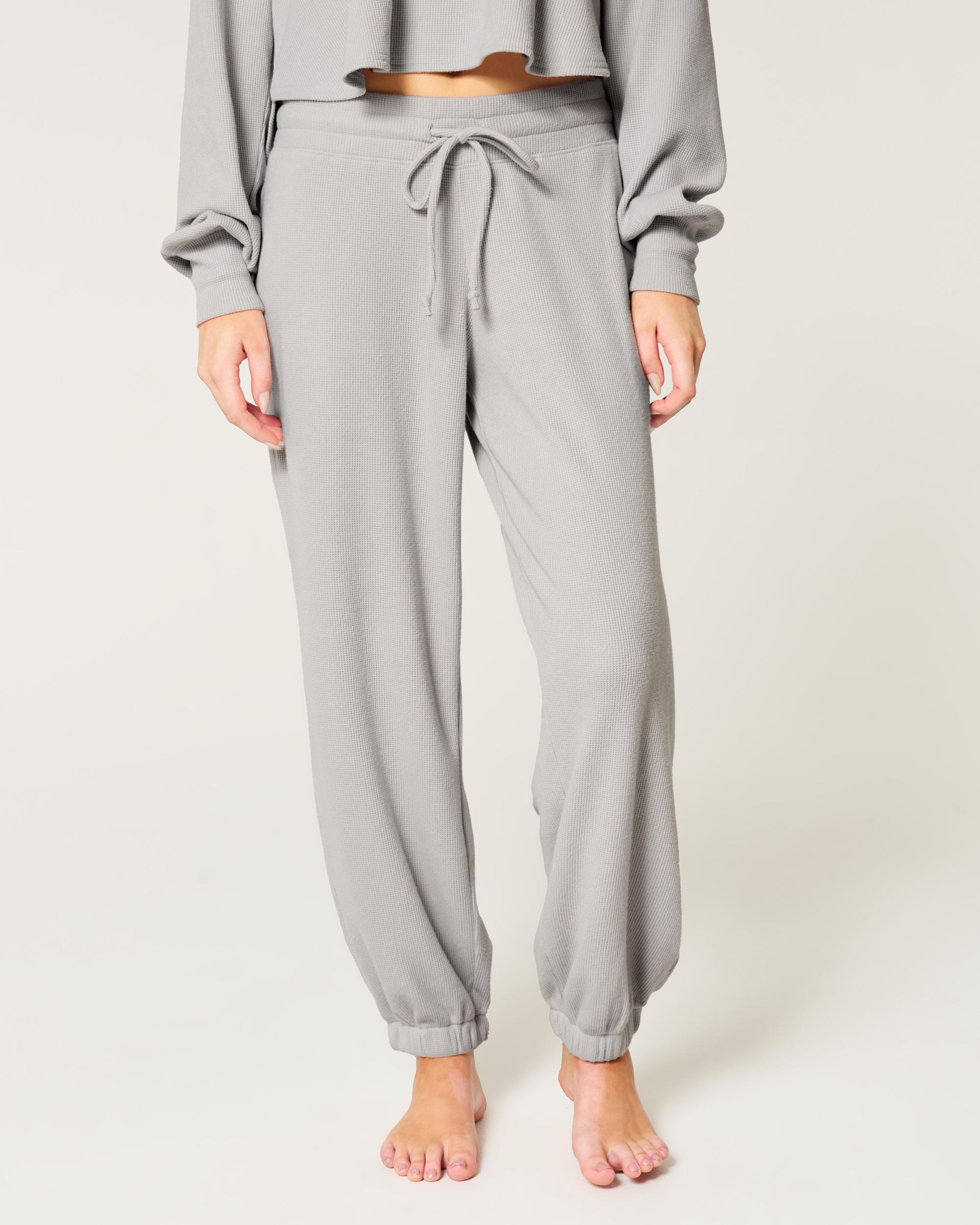 Gilly Hicks Relaxed Waffle Joggers Product Image