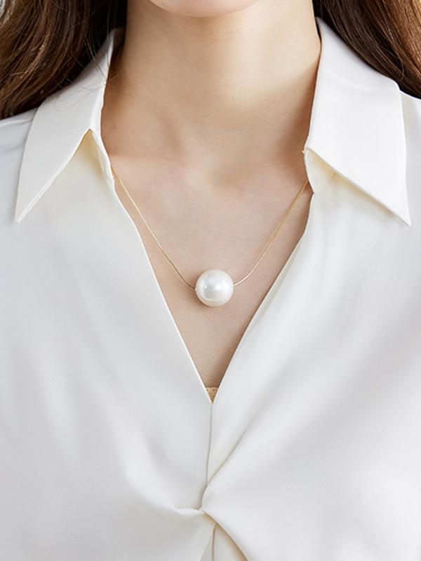 Loose Raglan Sleeve Solid Color Split-Joint Lapel Blouses&Shirts Tops Product Image