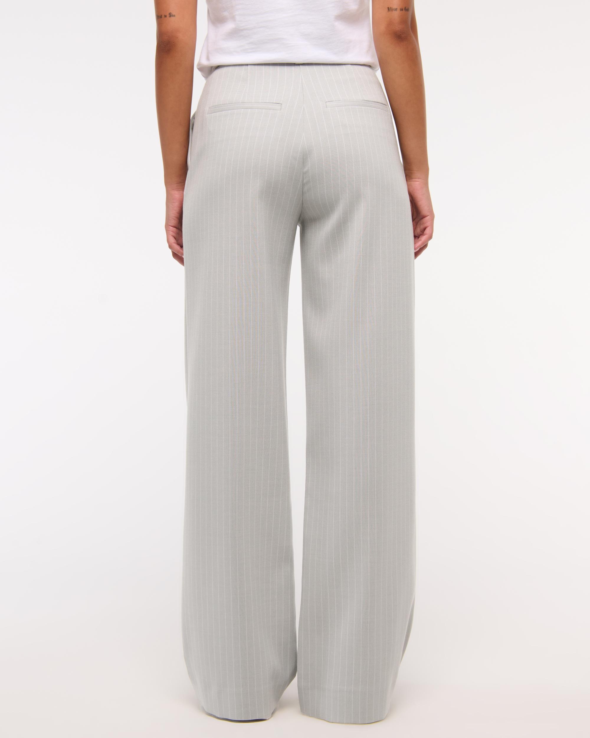 A&F Sloane Tailored Wide Leg Pant Product Image