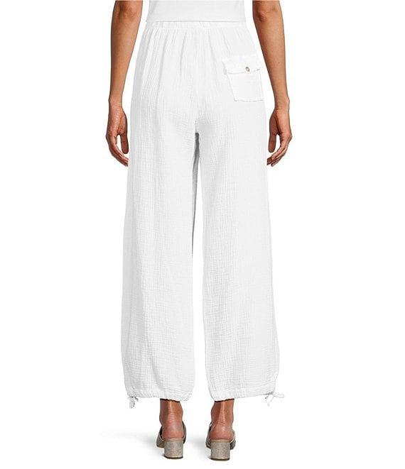 Bryn Walker Sasha Cotton Gauze Drawstring Pants Product Image