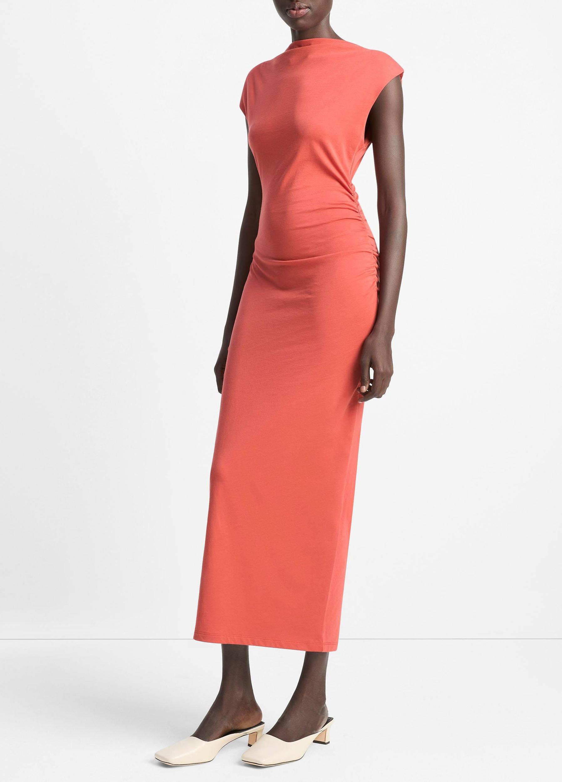 Pima Cotton Muscle-Tee Dress Product Image