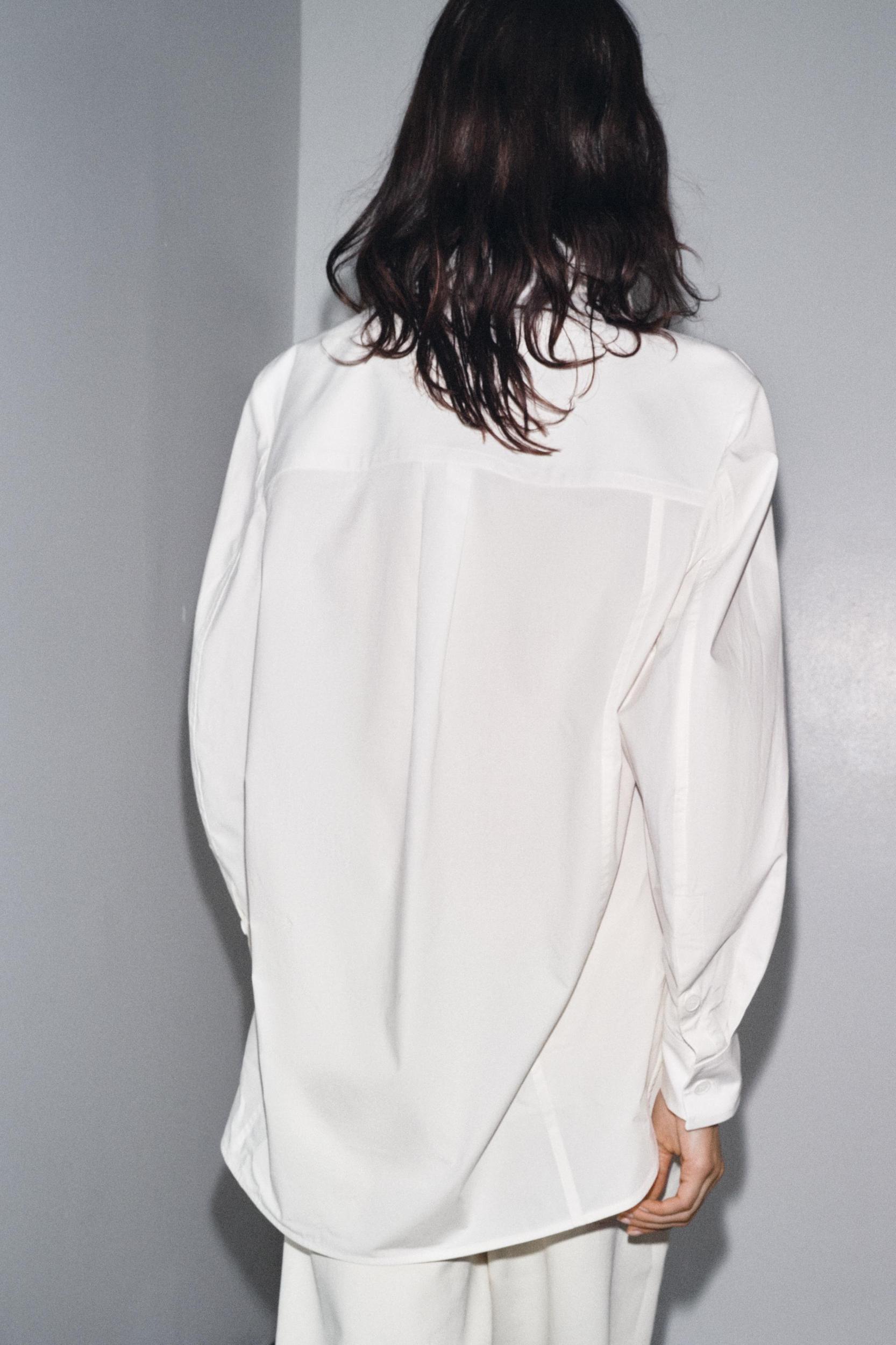 ZW COLLECTION POPLIN SHIRT Product Image