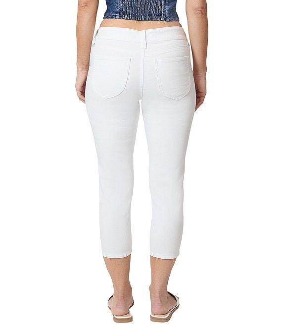 Stevie by Steve Madden Mid-Rise Denim Capri Jeans Product Image