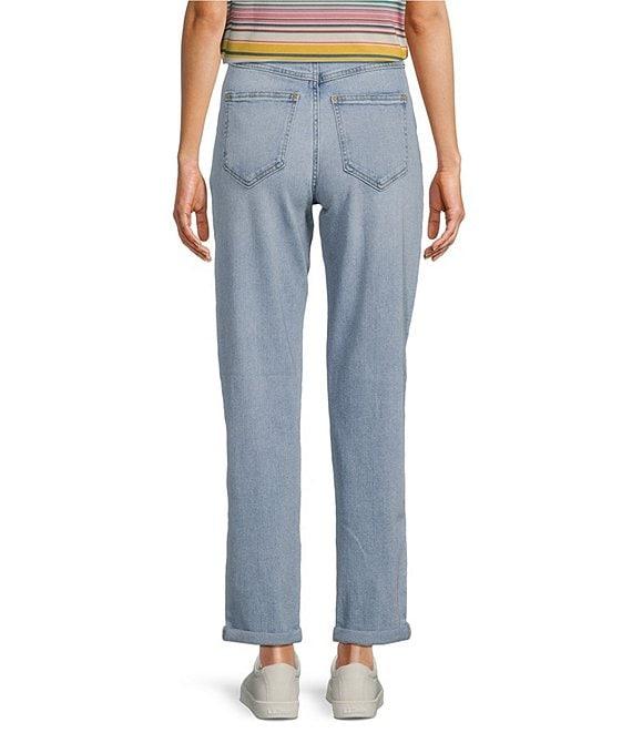 L.L.Bean 207 Vintage High Rise Straight Leg Boyfriend Jeans Product Image