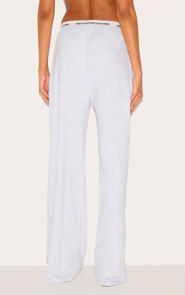 PRETTYLITTLETHING Tape Grey Marl PJ Pants Product Image
