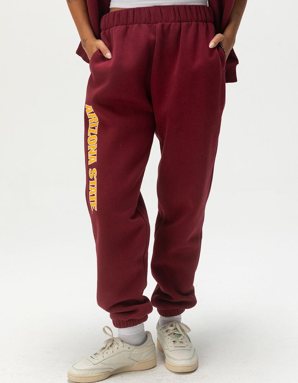 HYPE AND VICE Arizona State University Womens Sweatpants - RED Product Image