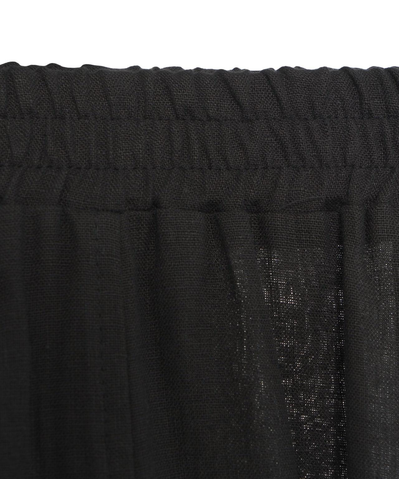 Linen skirt with pockets Product Image