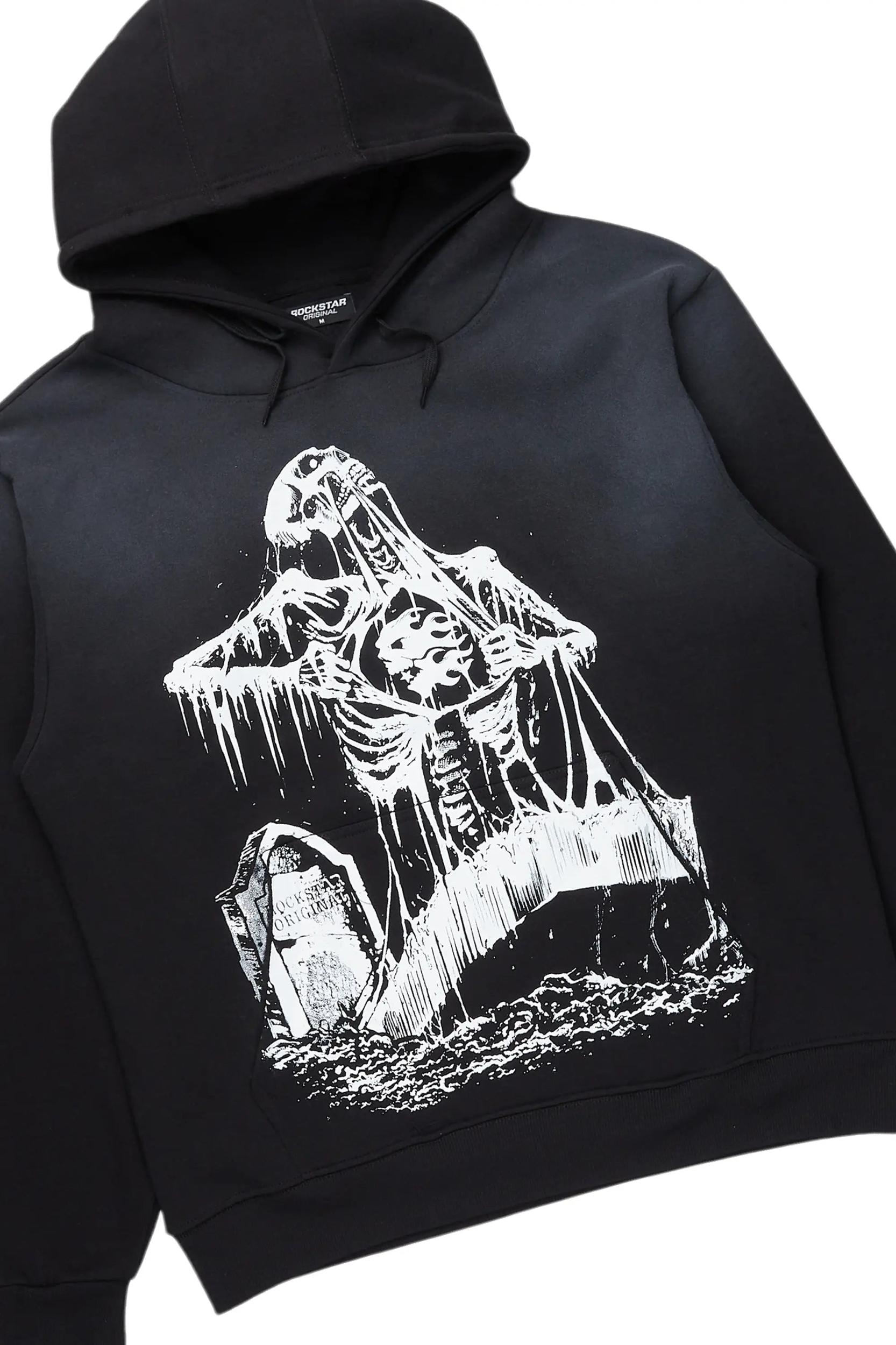 Brookwood Black Hoodie/Baggy Fit Jean Bundle Male Product Image