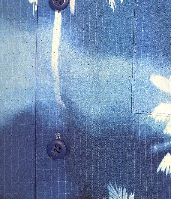 Tommy Bahama Veracruz Cay Palm Showers Short Sleeve Woven Camp Shirt Product Image