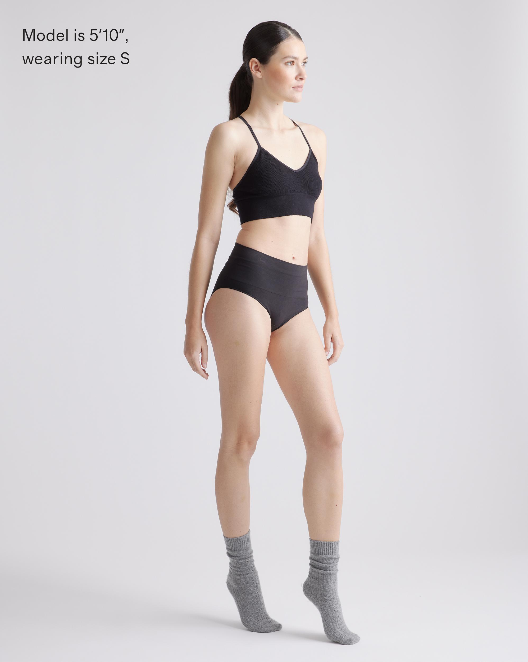 Quince | Women's Shaping High-Waisted Brief Nylon/Spandex Product Image
