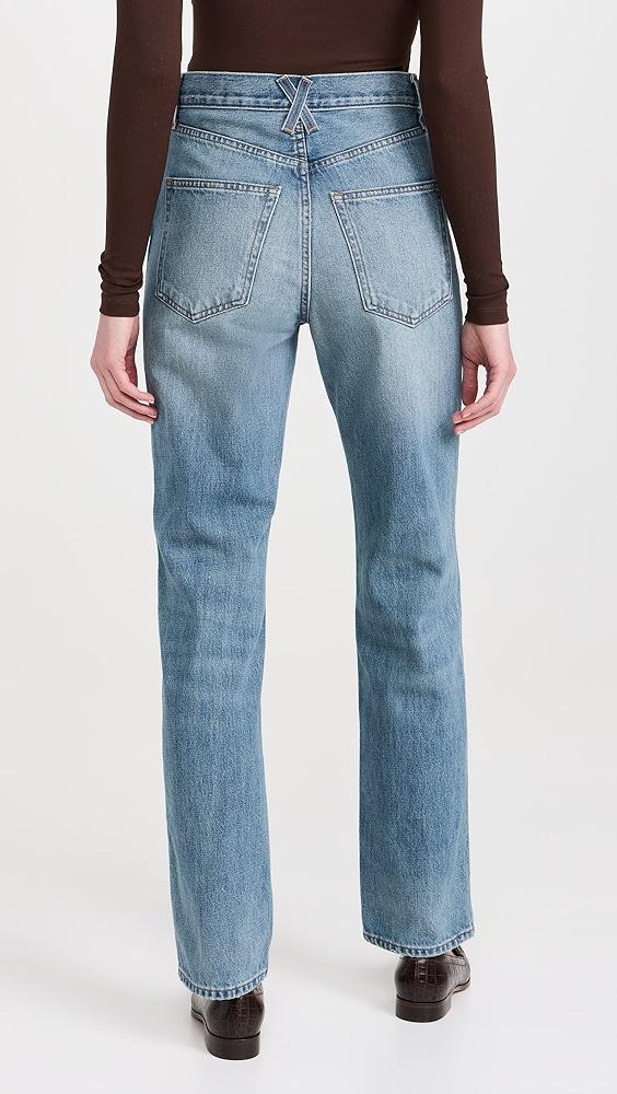 Alex Mill The Carla High Rise Straight Jeans | Shopbop Product Image