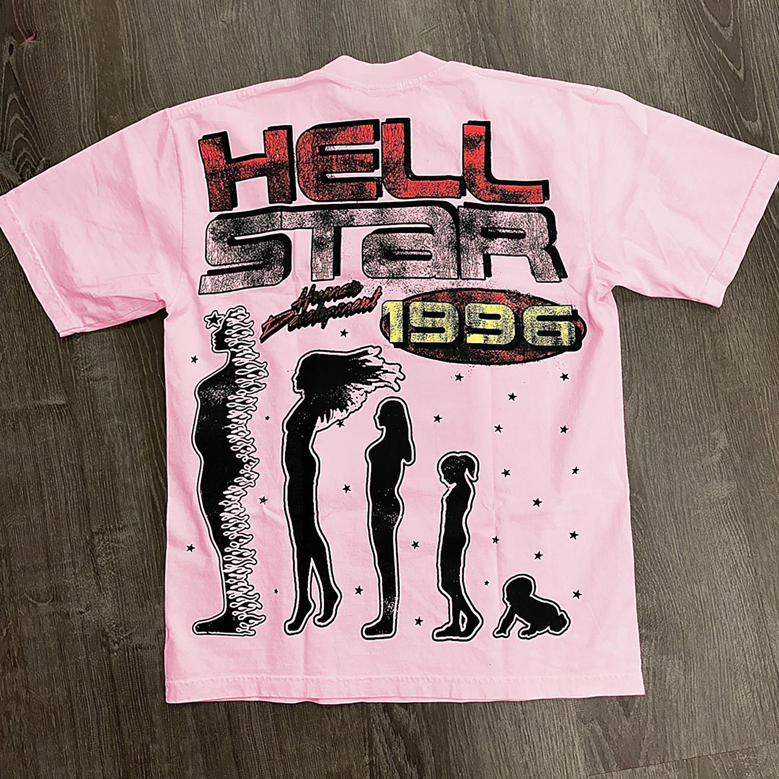 Y2k Vintage Hellstar 1996 Graphic Cotton T-Shirt Product Image