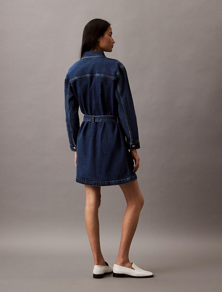 Denim Shirt Dress Product Image