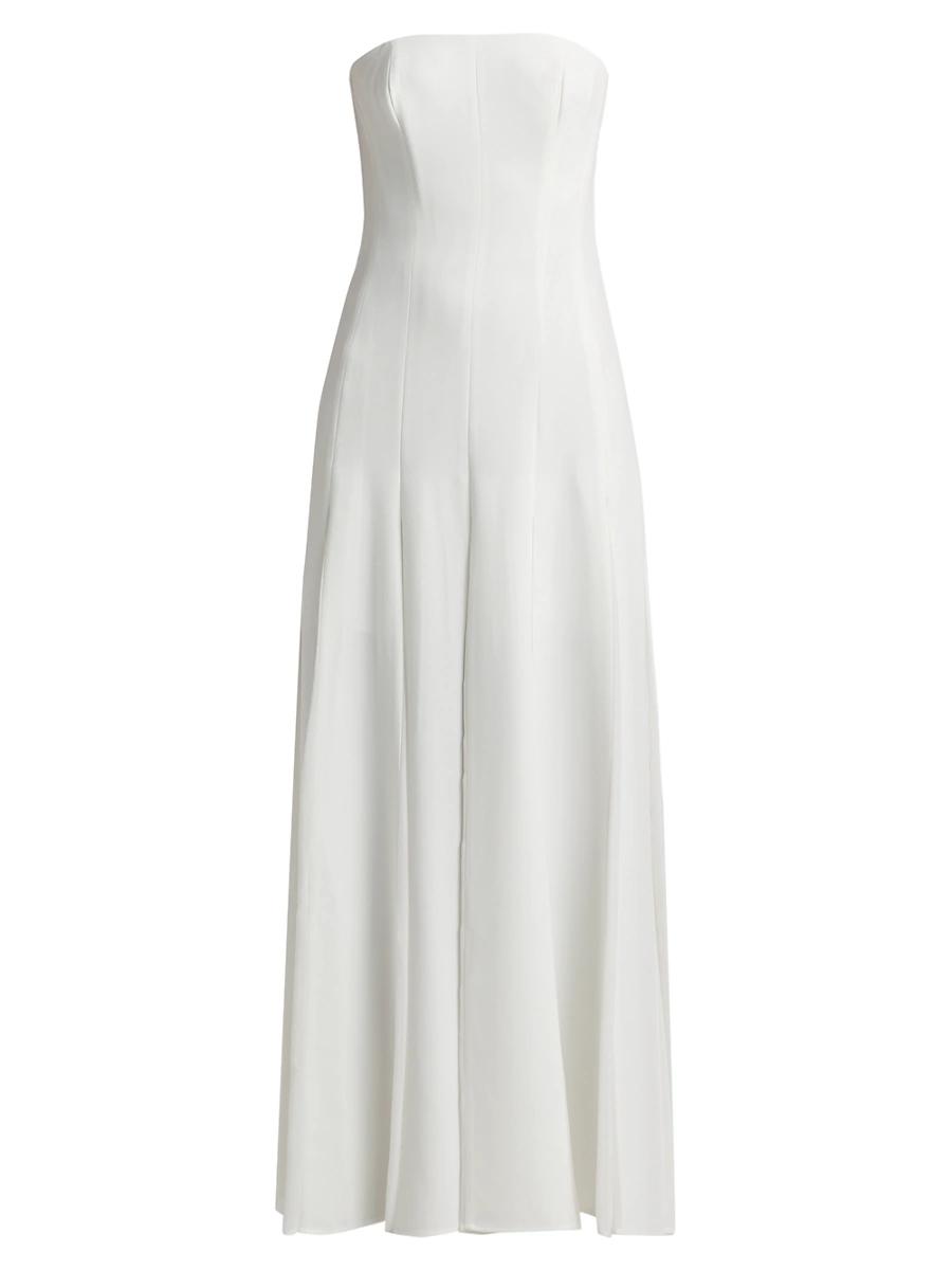 Womens Tavia Strapless Godet Maxi Dress Product Image