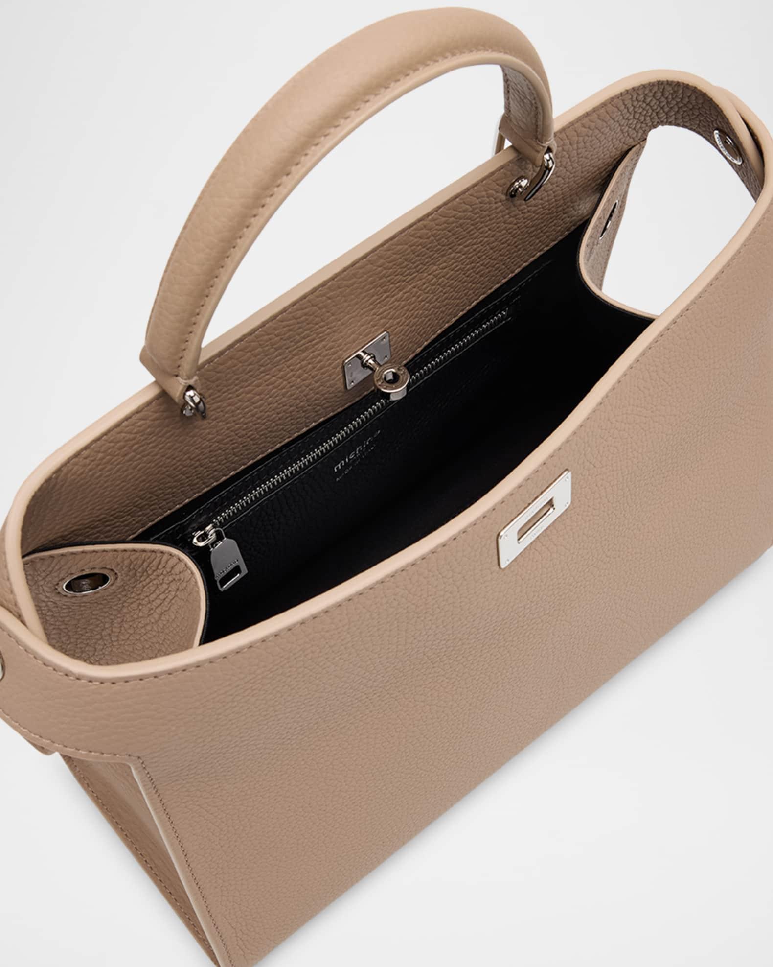Lutece PM Grained Leather Top-Handle Bag Product Image