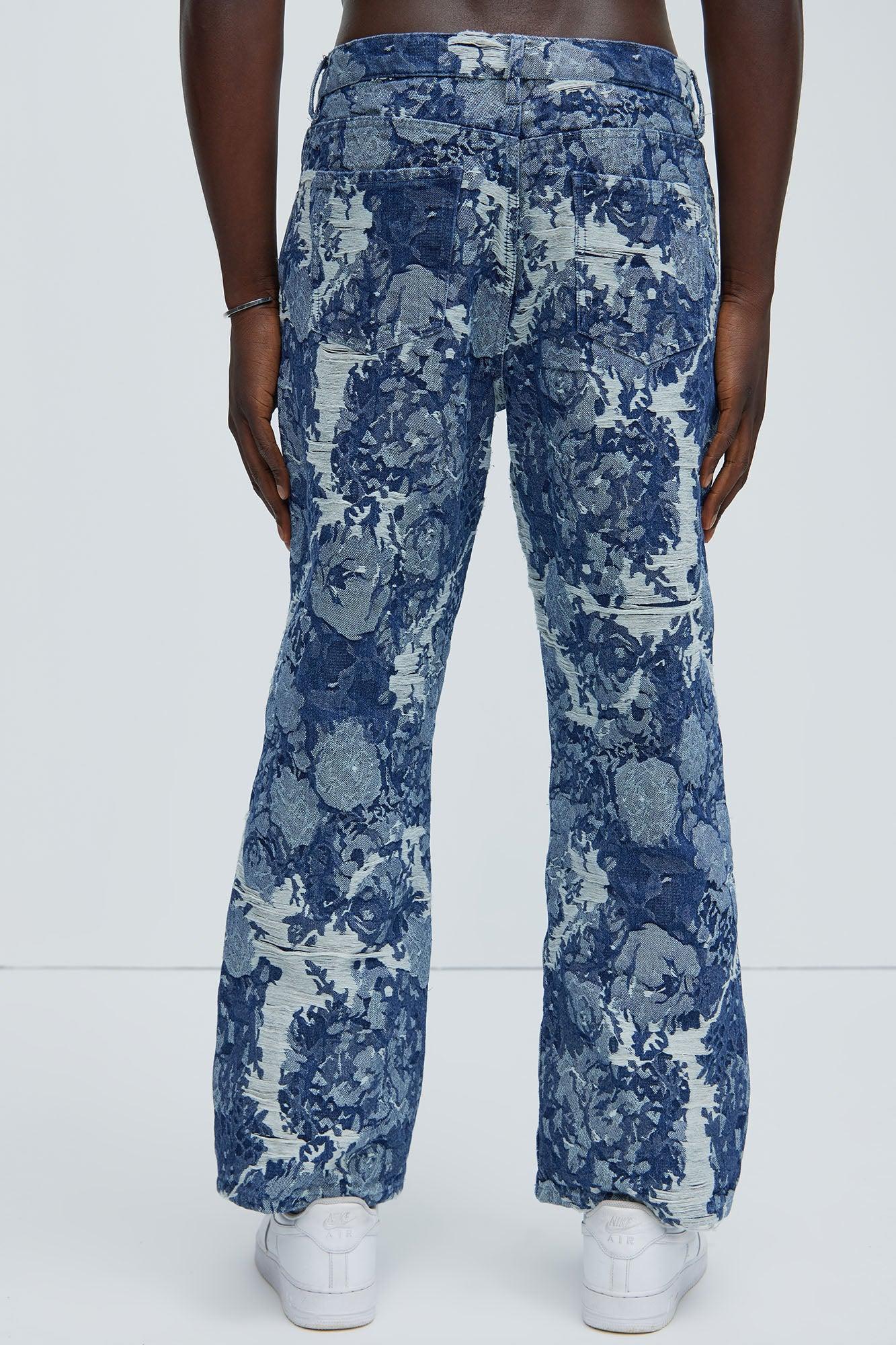 Inspired Straight Jeans - Dark Wash Product Image