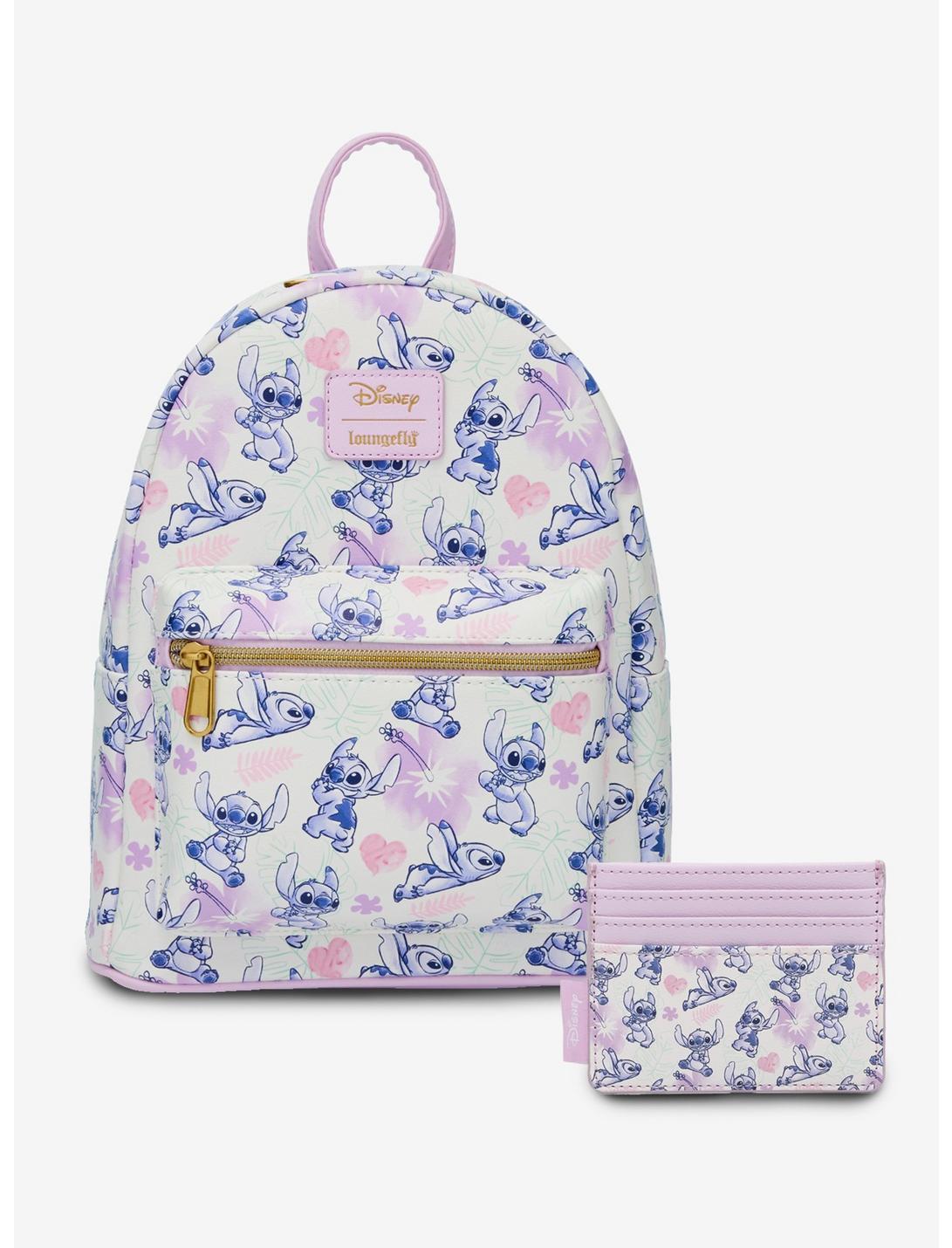 Loungefly Disney Stitch Tropical Heart Pastel Mini Backpack Product Image