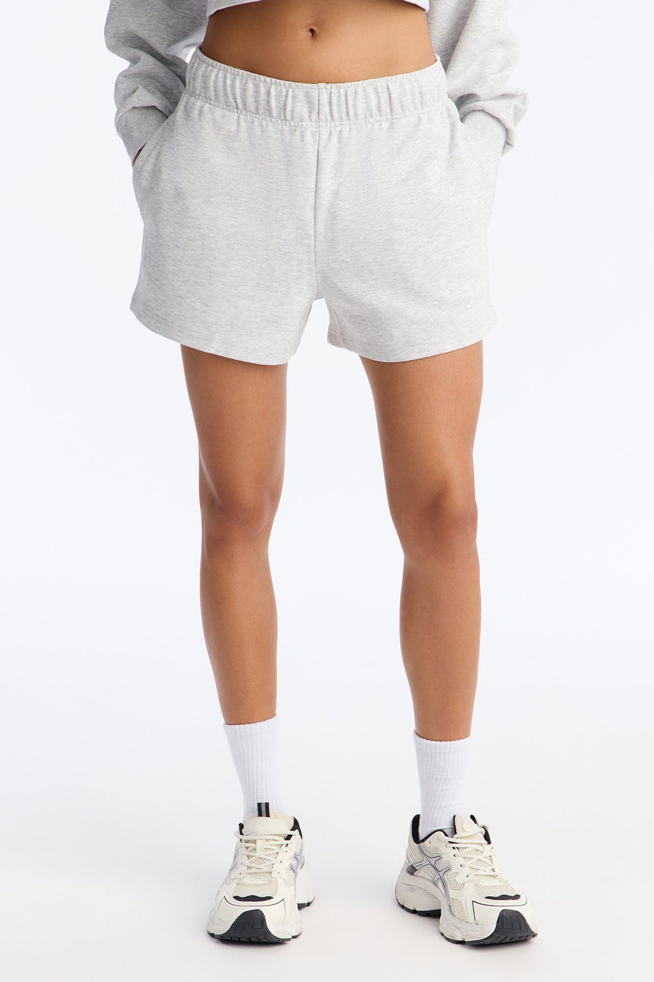 Kenya Sweatshorts - Heather Grey Female Product Image