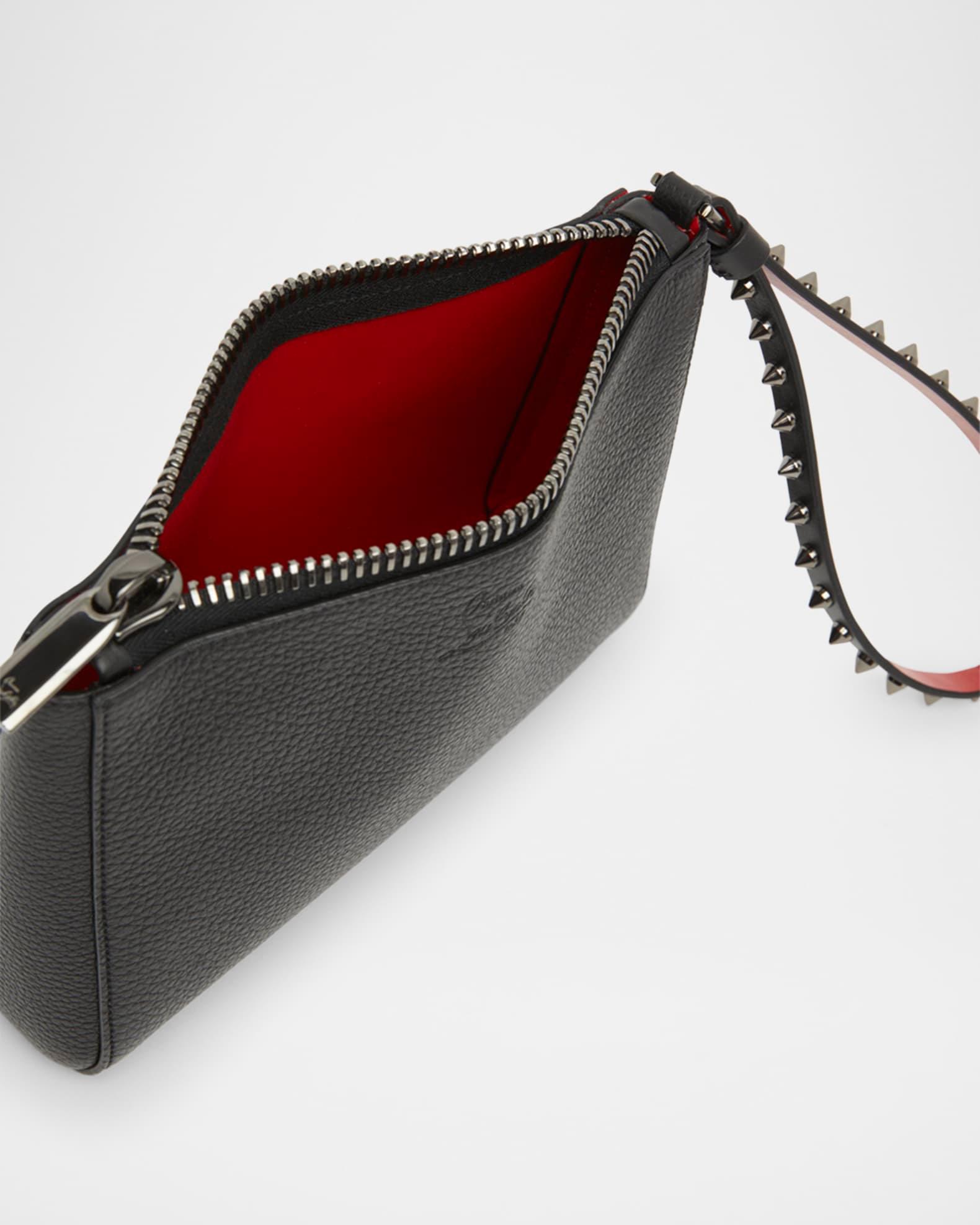 Cabata Mini Pouch Wristlet in Leather  Product Image