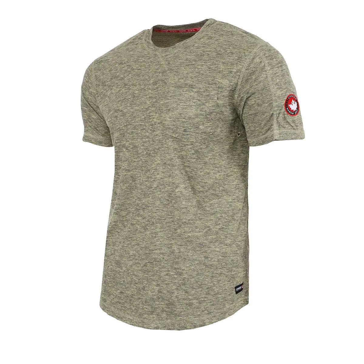 Canada Weather Gear Men's Supreme Soft Two Tone Crew Male Product Image