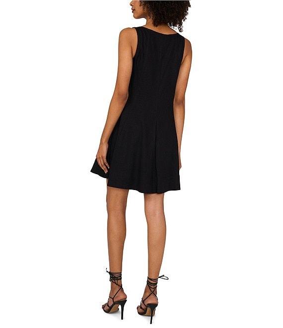 1. STATE Scoop Neck Sleeveless A-Line Dress Product Image