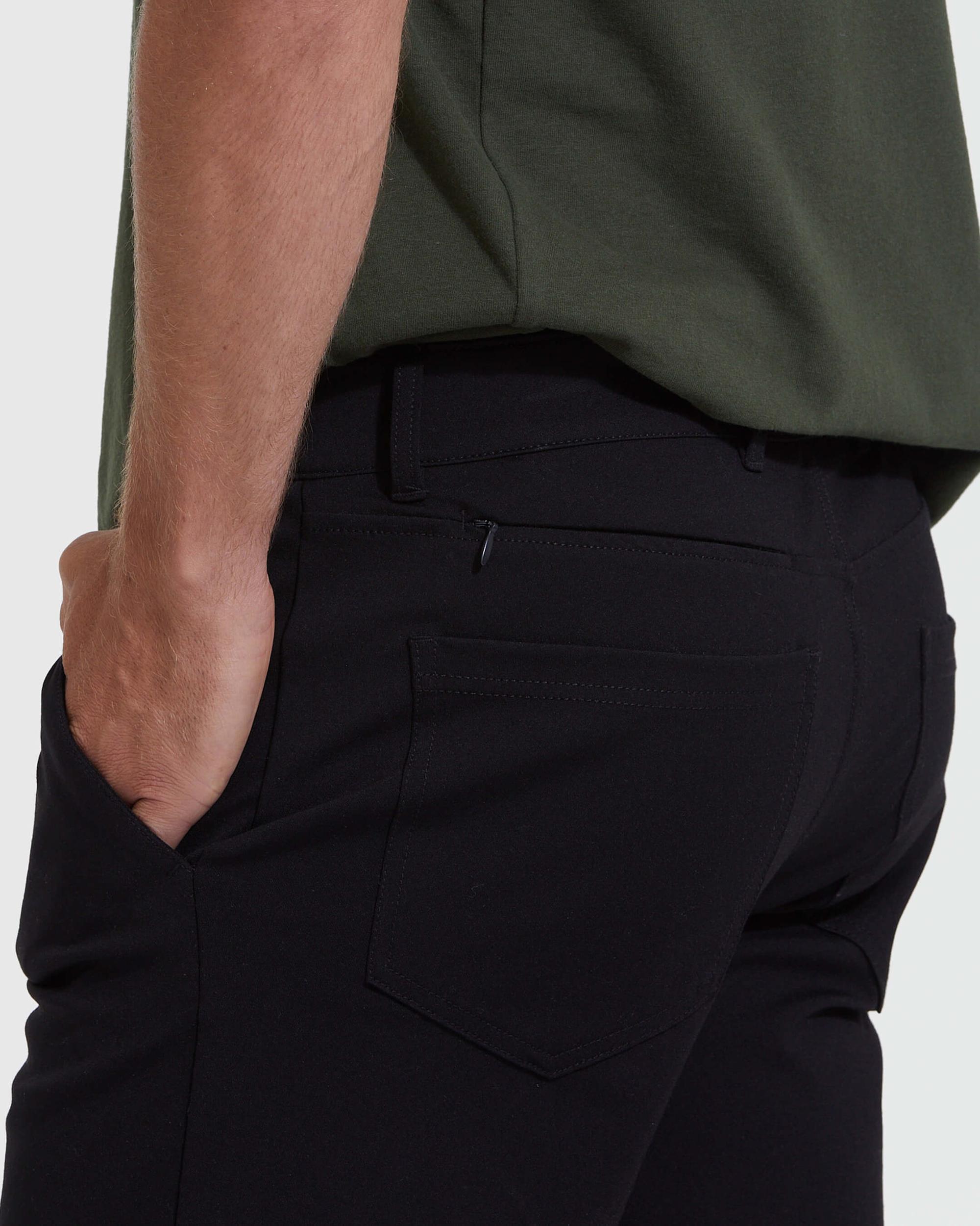 Black Commuter Shorts Product Image