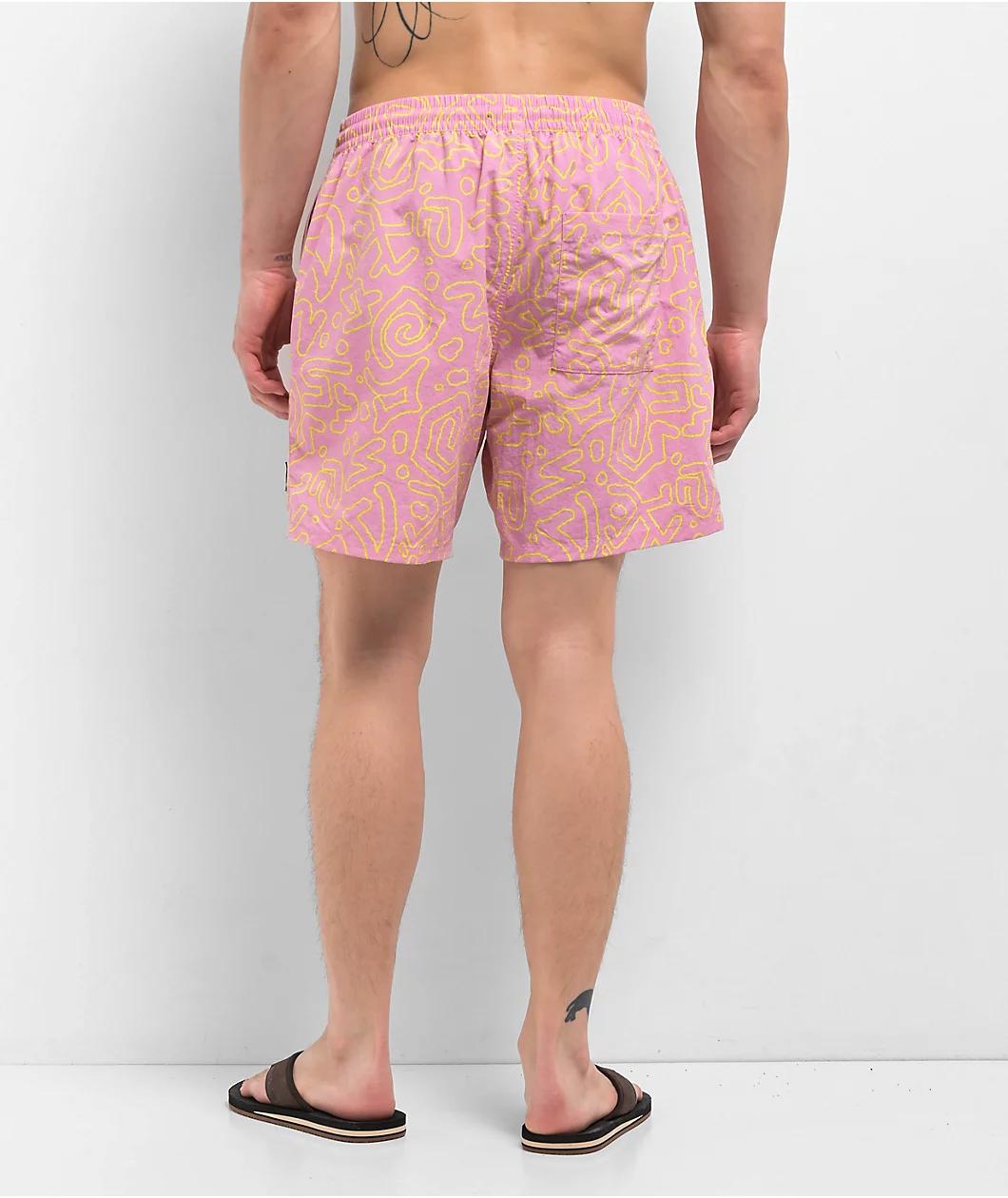 $AD BOYZ by Junior H X Lost Hills Nails Black Mesh Shorts Product Image