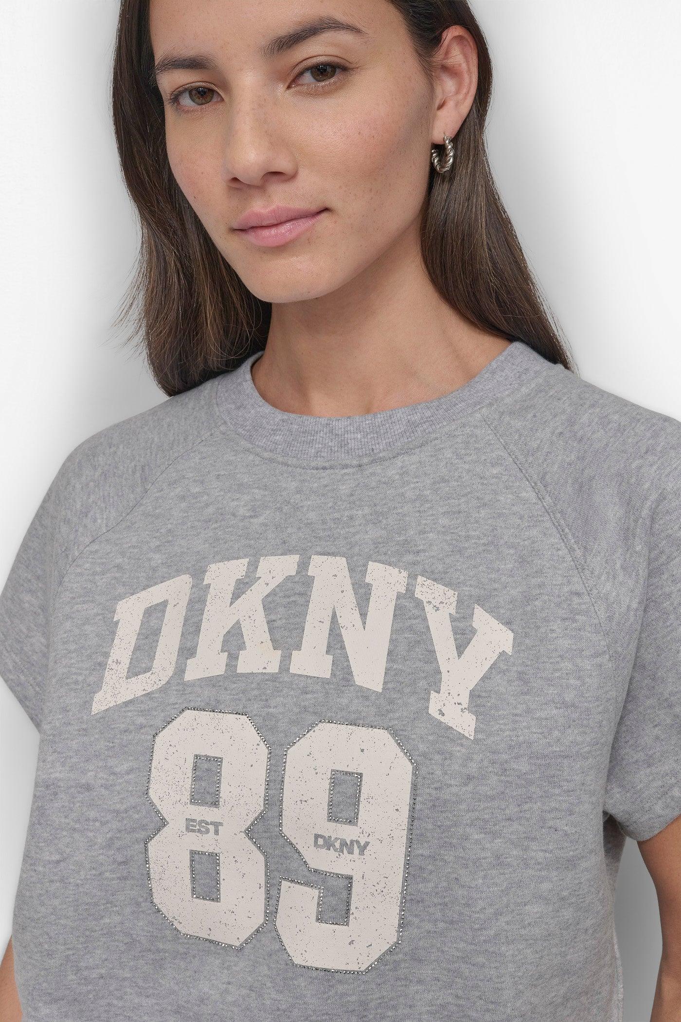 CROPPED CRYSTAL LOGO PERFORMANCE SWEATSHIRT Product Image