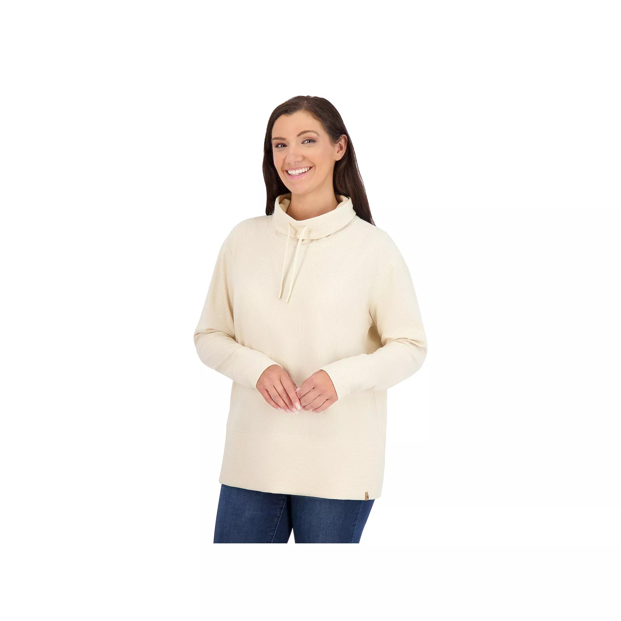 Women's ZeroXposur Arles Twisted Knit Cowlneck Pullover, Size: XS, Porcelain Product Image