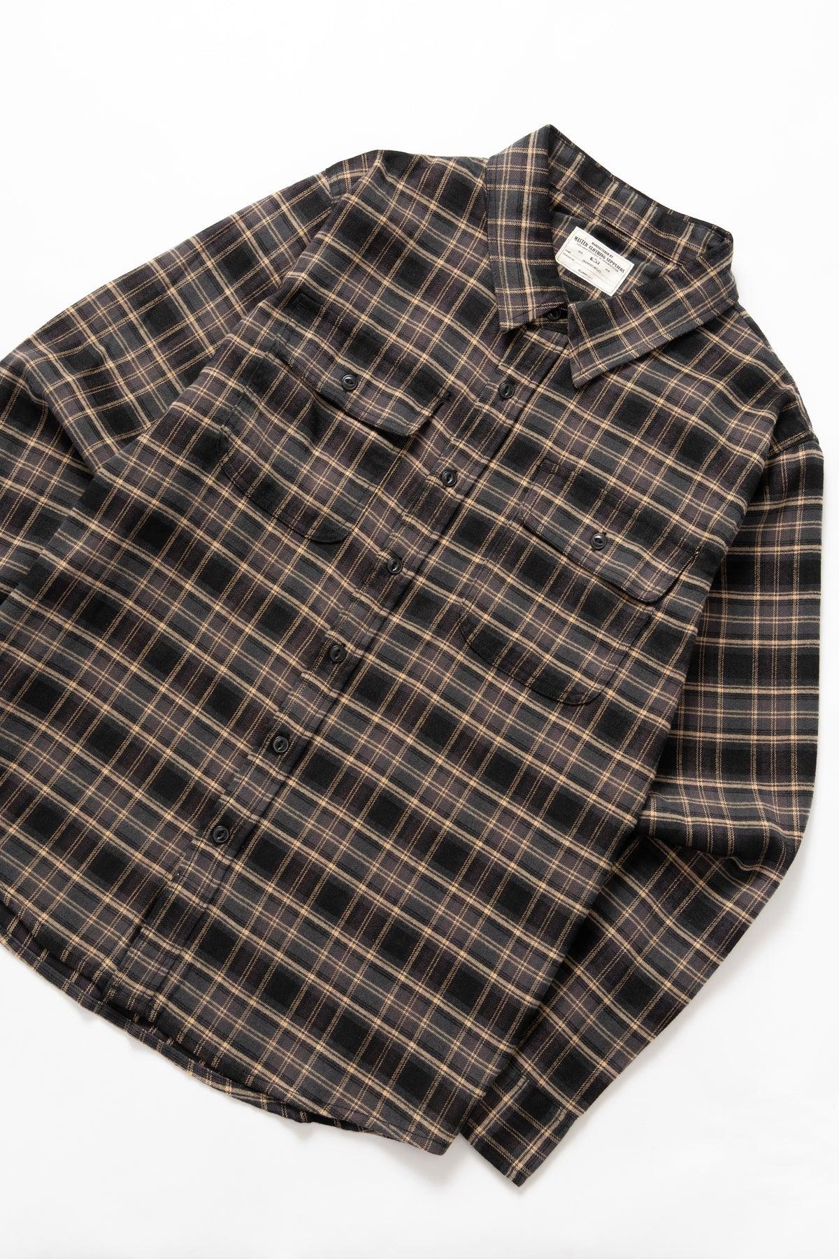 Okonkwo MFG - Plaid Shirt - Grey Product Image