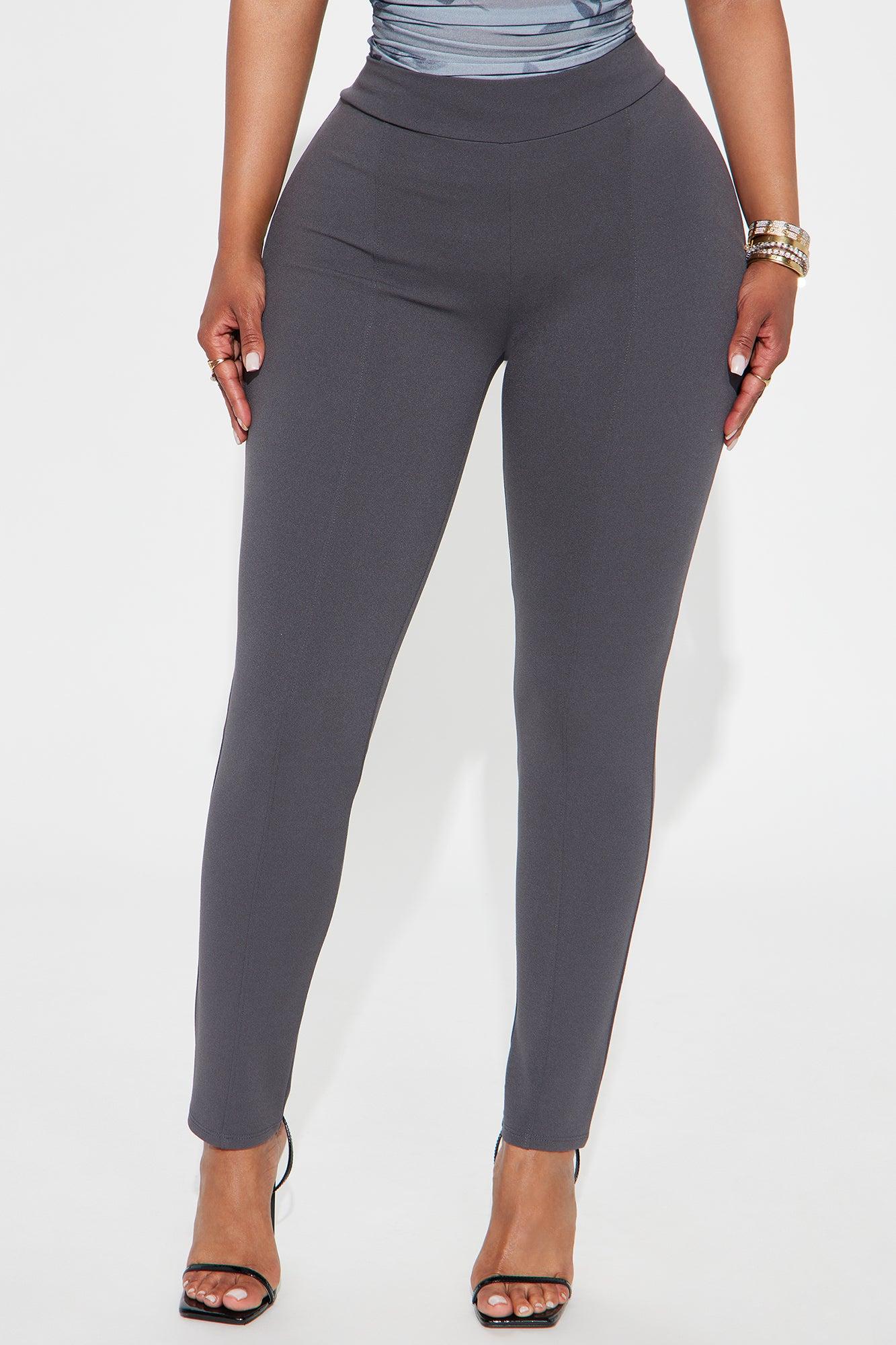 Good For You Crepe Skinny Pant - Charcoal Female Product Image