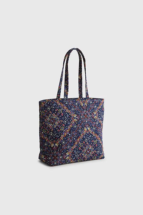 Vera Bradley Quilted Cotton Zip Tote Bag Womens at Urban Outfitters Product Image