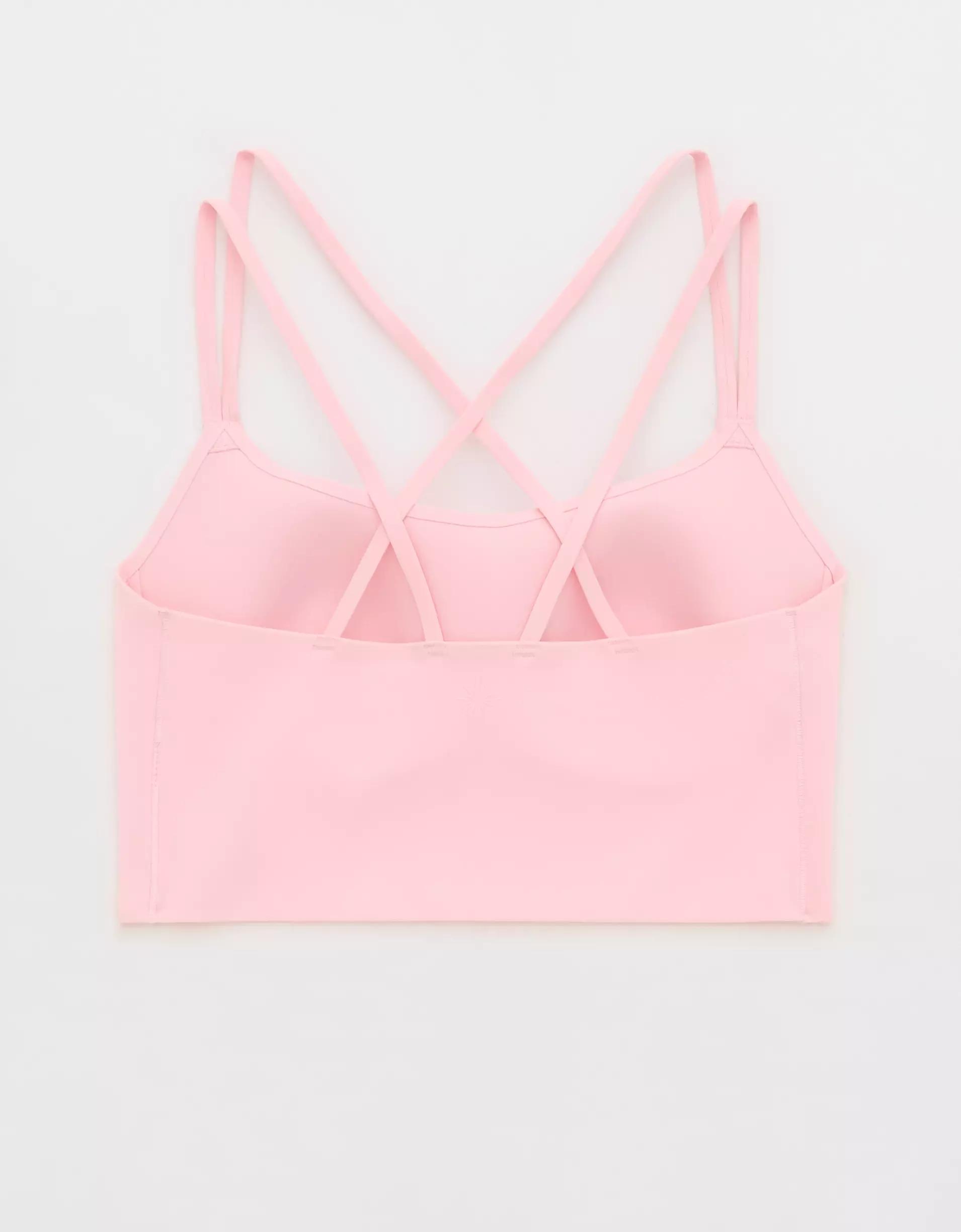 OFFLINE By Aerie Real Me Hold Up! Strappy Sports Bra Product Image
