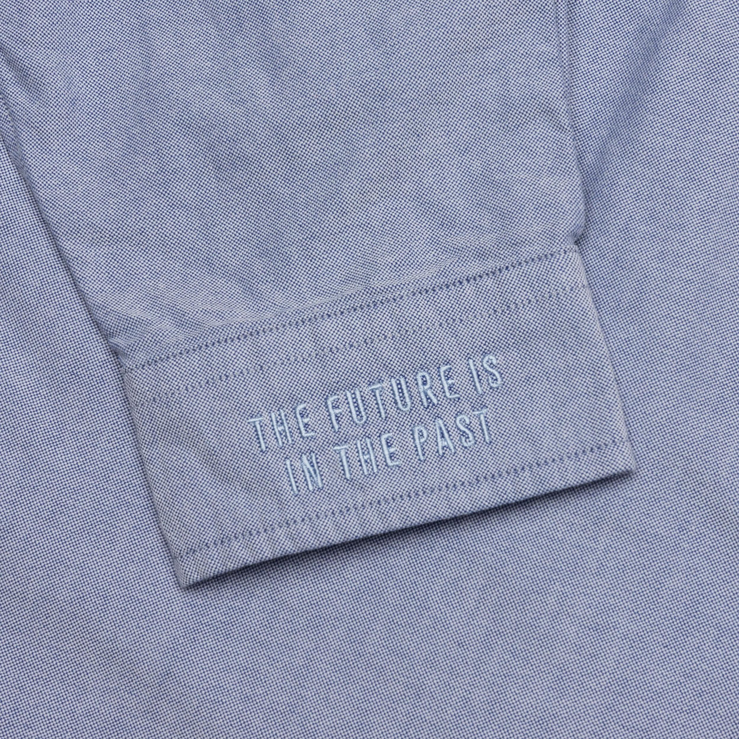 Oxford Bd Shirt - Blue Male Product Image