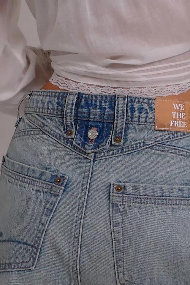 We The Free Suzy Denim Midi Skirt Product Image