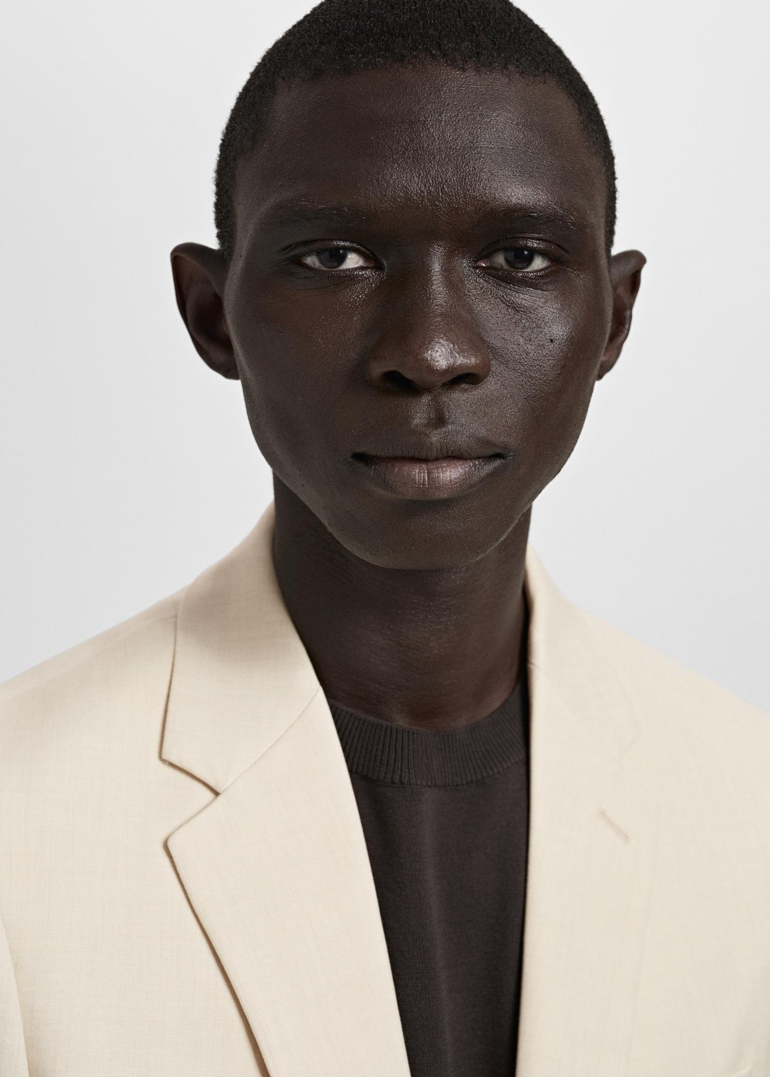 Milan slim-fit suit blazer - Men | MANGO USA Product Image