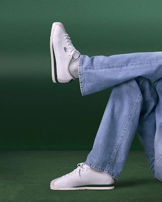 Men's Club-Low Leather Sneakers Product Image