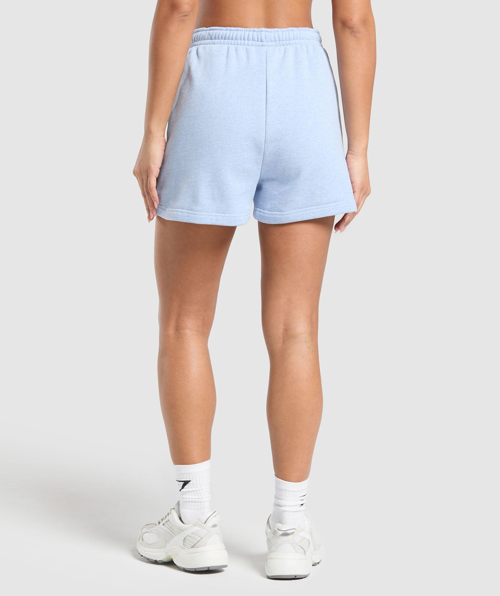 Gymshark Rest Day Sweats 2.0 Shorts - Blue Marl Female Product Image