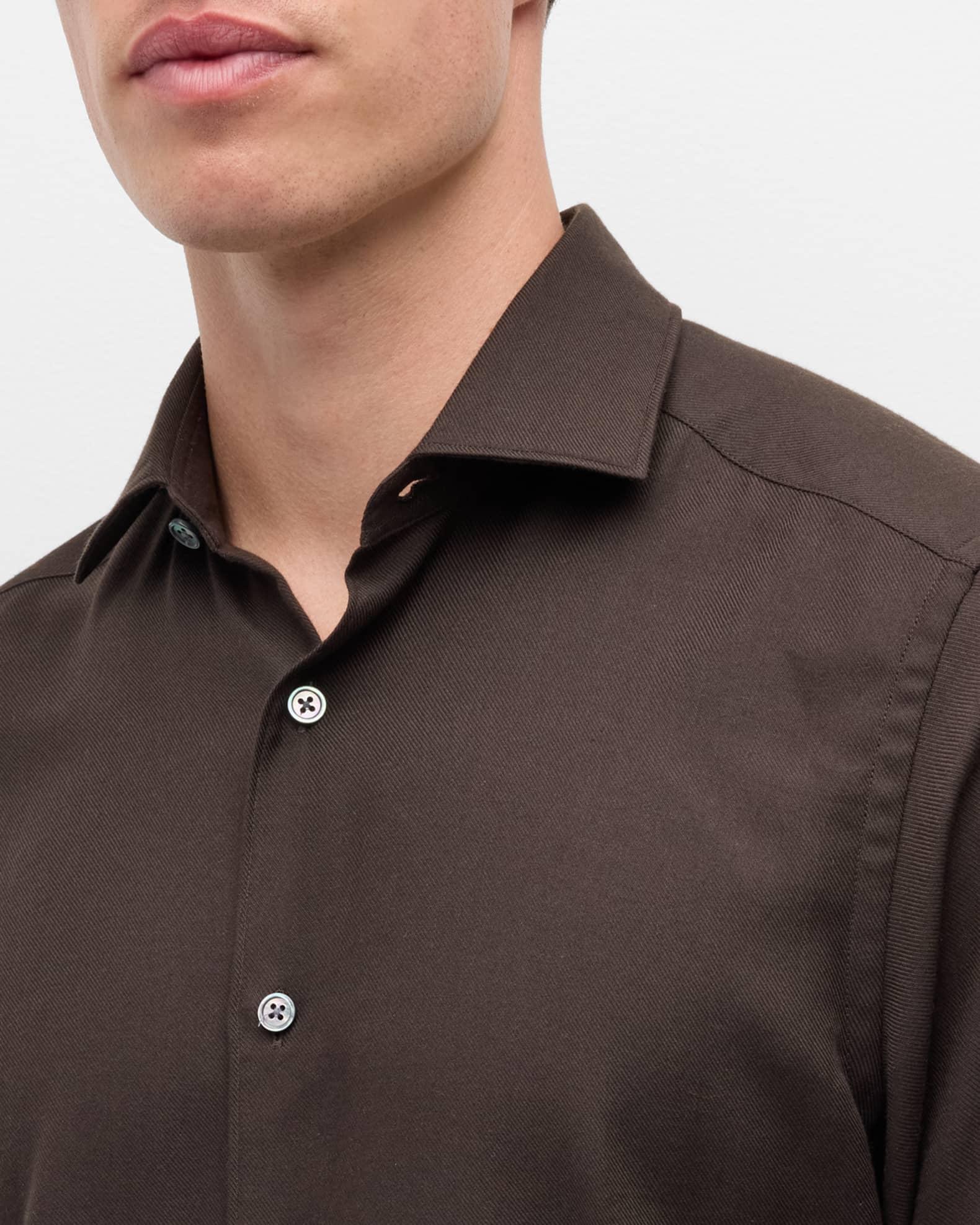 Men's Cashco Cotton and Cashmere Sport Shirt Product Image