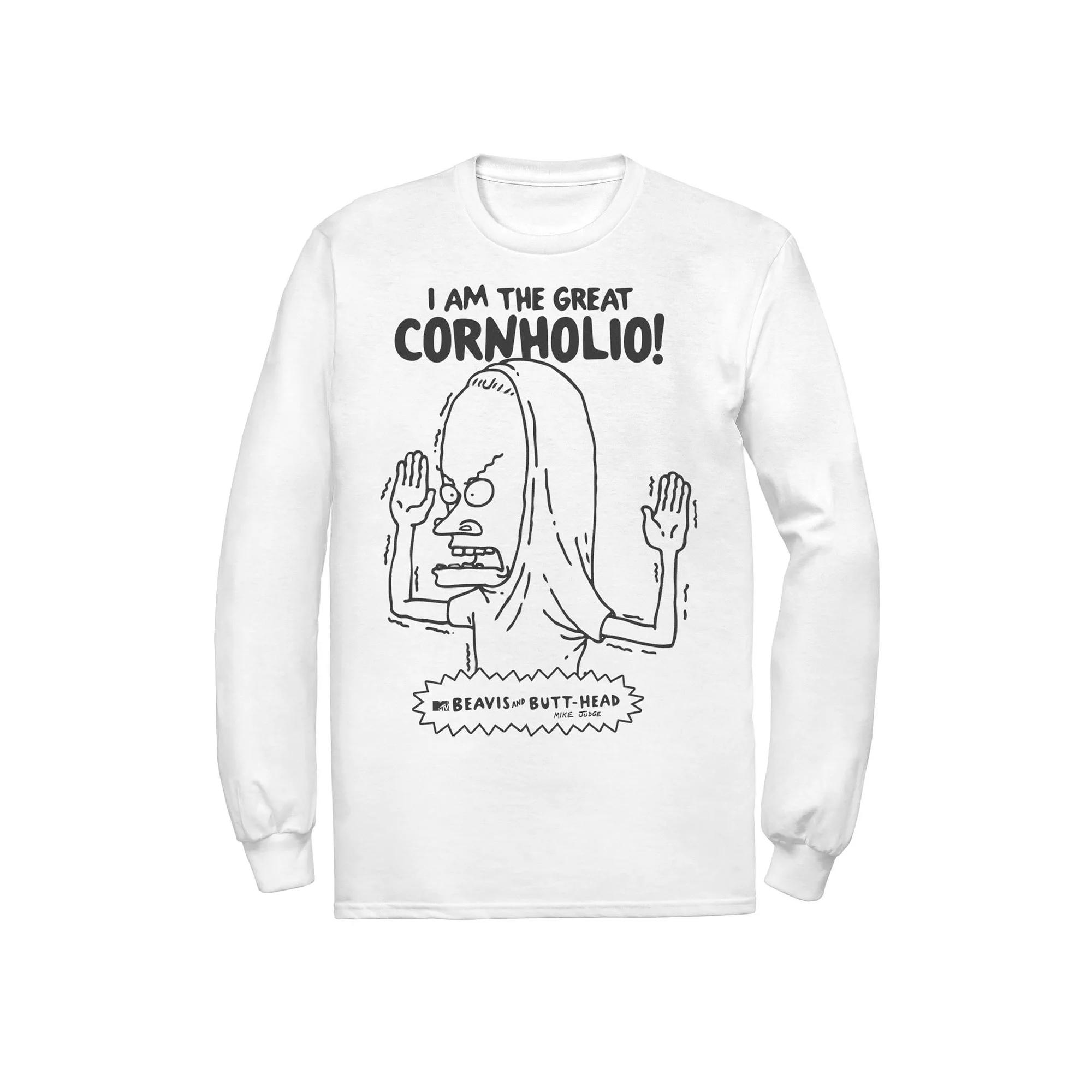 Men's MTV Beavis And Butt-Head Great Cornholio Outlined Sketch Tee,  Product Image