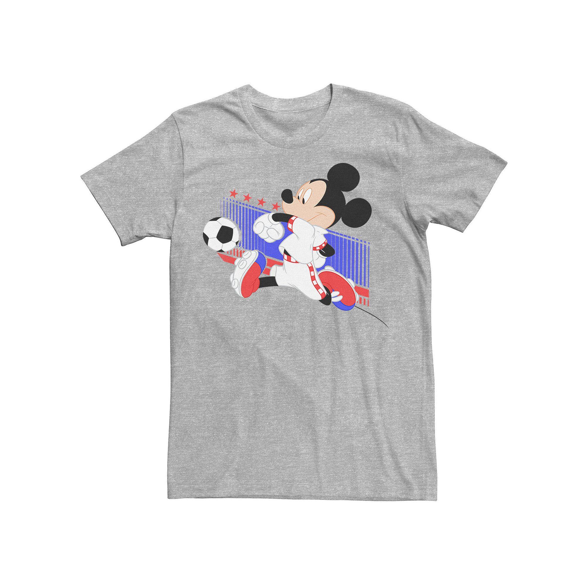 Disney's Mickey Mouse Croatia Soccer Uniform Portrait Men's Tee,  Product Image