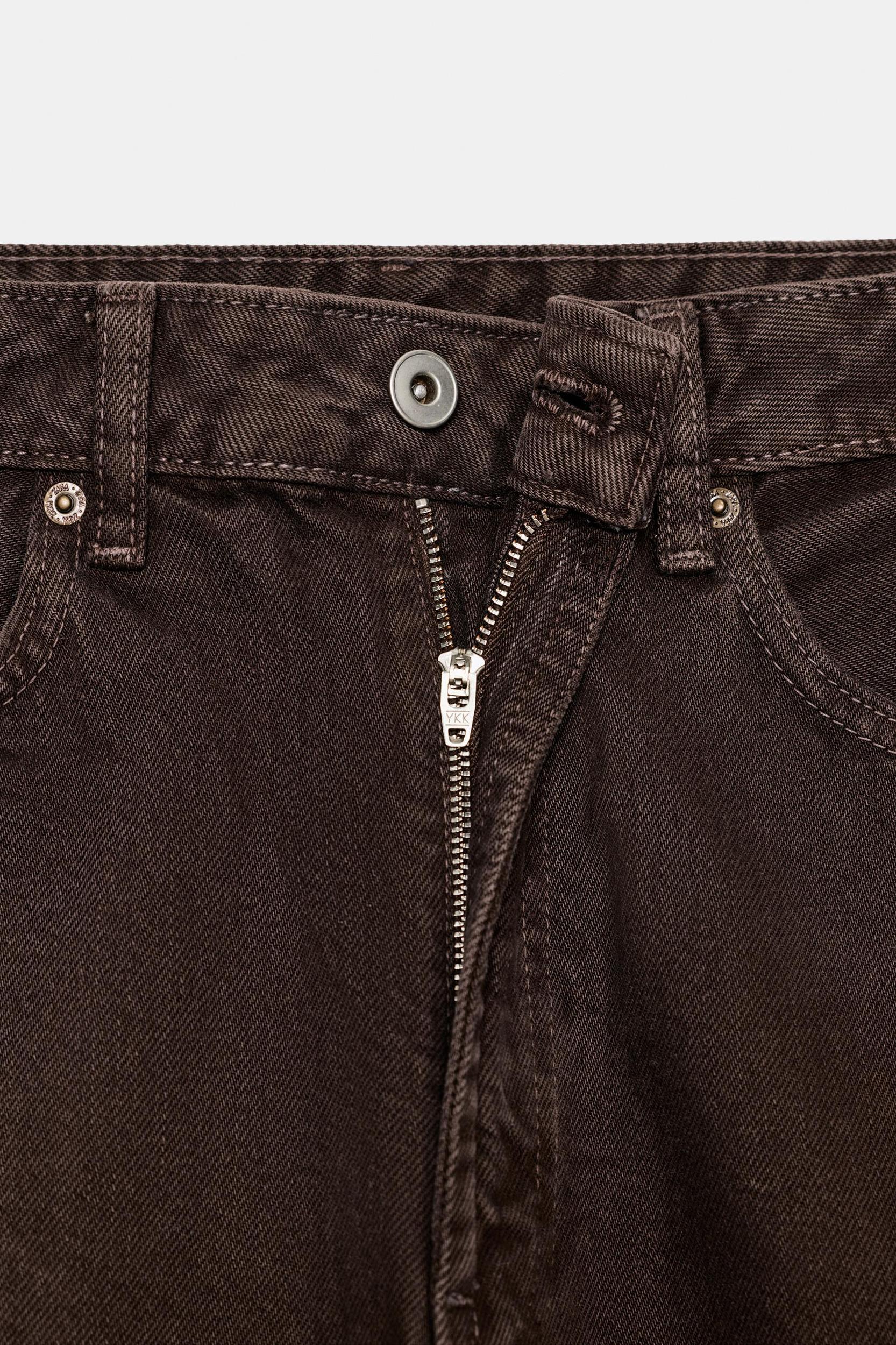 TRF MID-RISE BAGGY BARREL JEANS Product Image